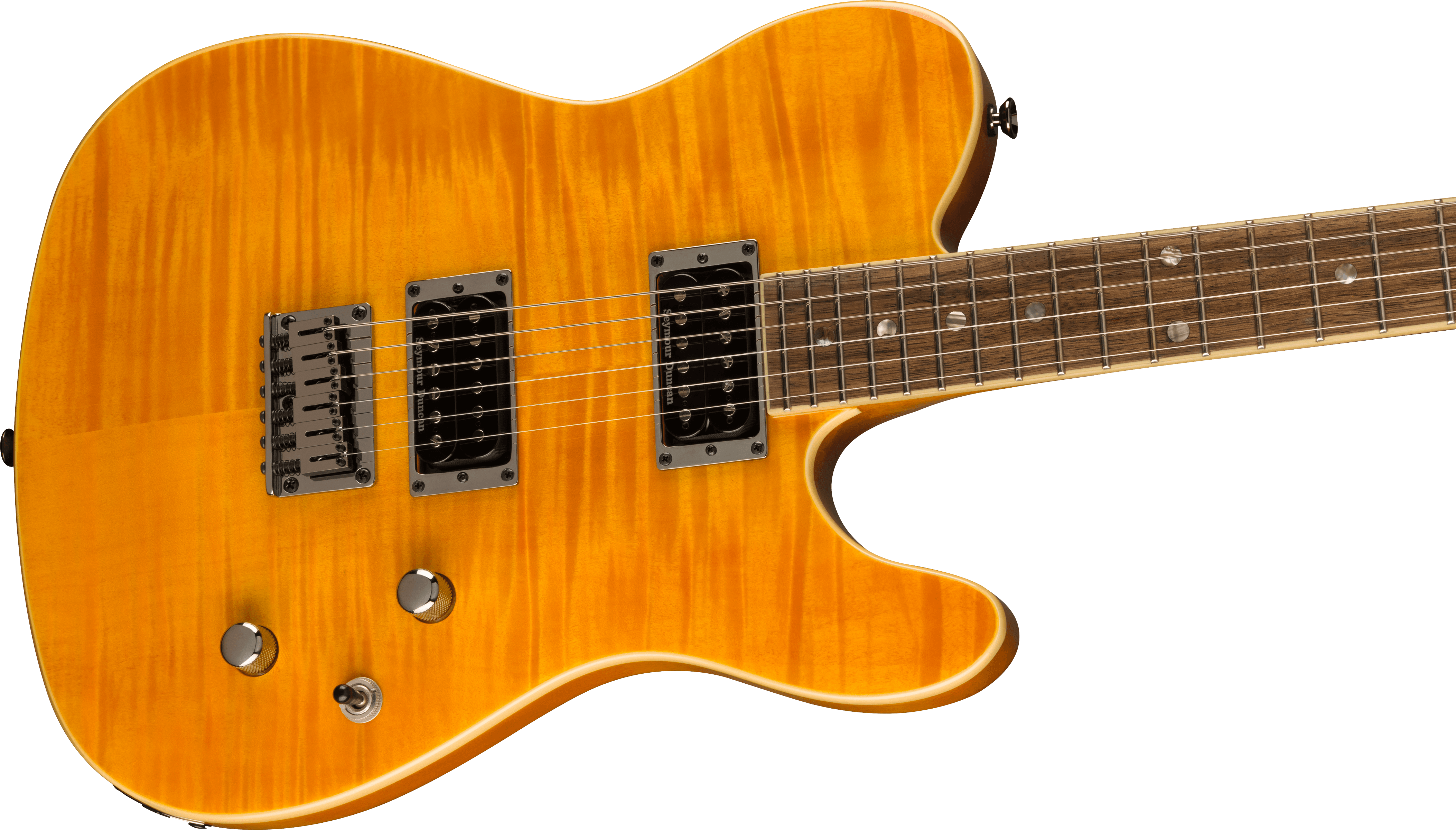 Fender Telecaster Korean Special Edition Custom Fmt (lau) - Amber - E-Gitarre in Teleform - Variation 2