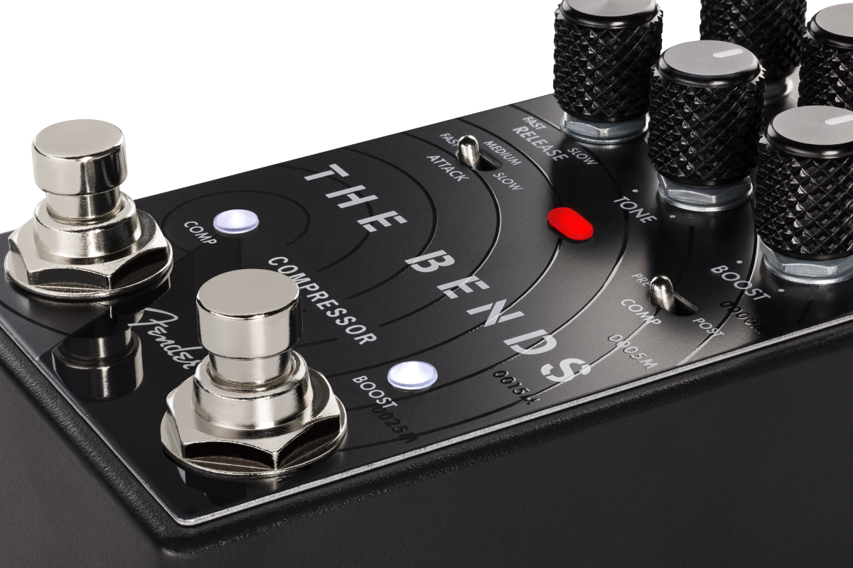Fender The Bends Compressor V2 - Kompressor/Sustain/Noise gate Effektpedal - Variation 4
