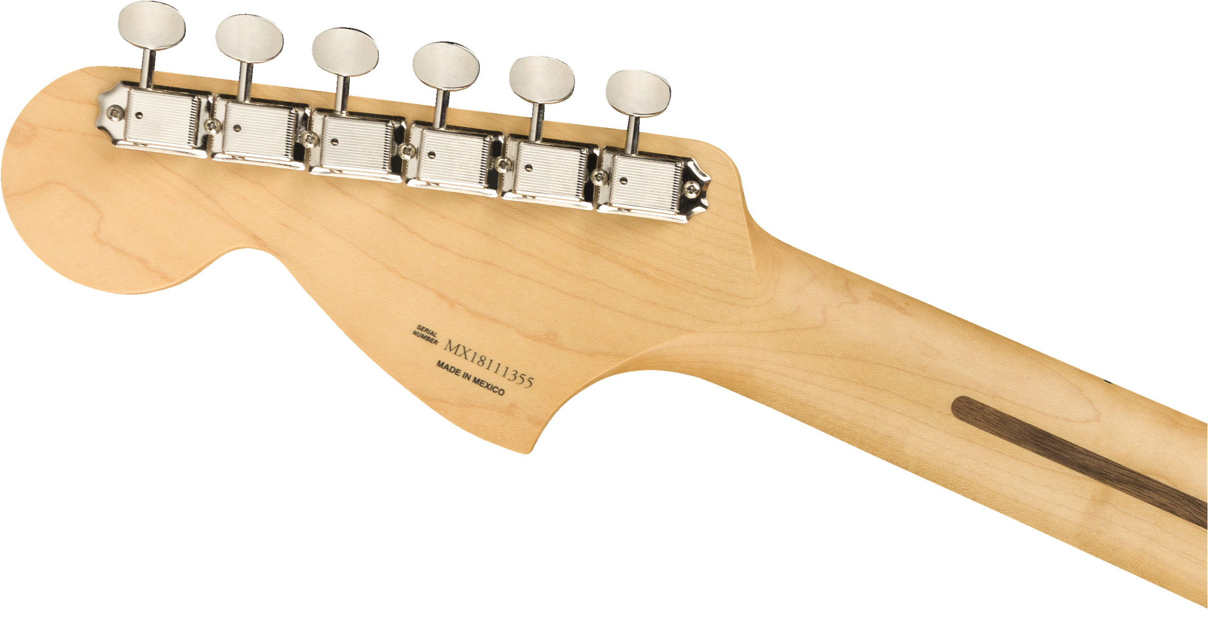 Fender The Sixty-six Alternate Reality Mex Hss Trem Mn - Daphne Blue - Double Cut E-Gitarre - Variation 3