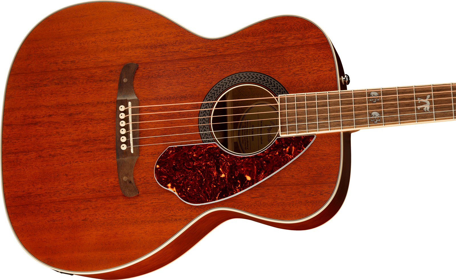 Fender Tim Armstrong Hellcat Concert Epicea Acajou Wal - Natural Satin - Folk-Gitarre - Variation 2