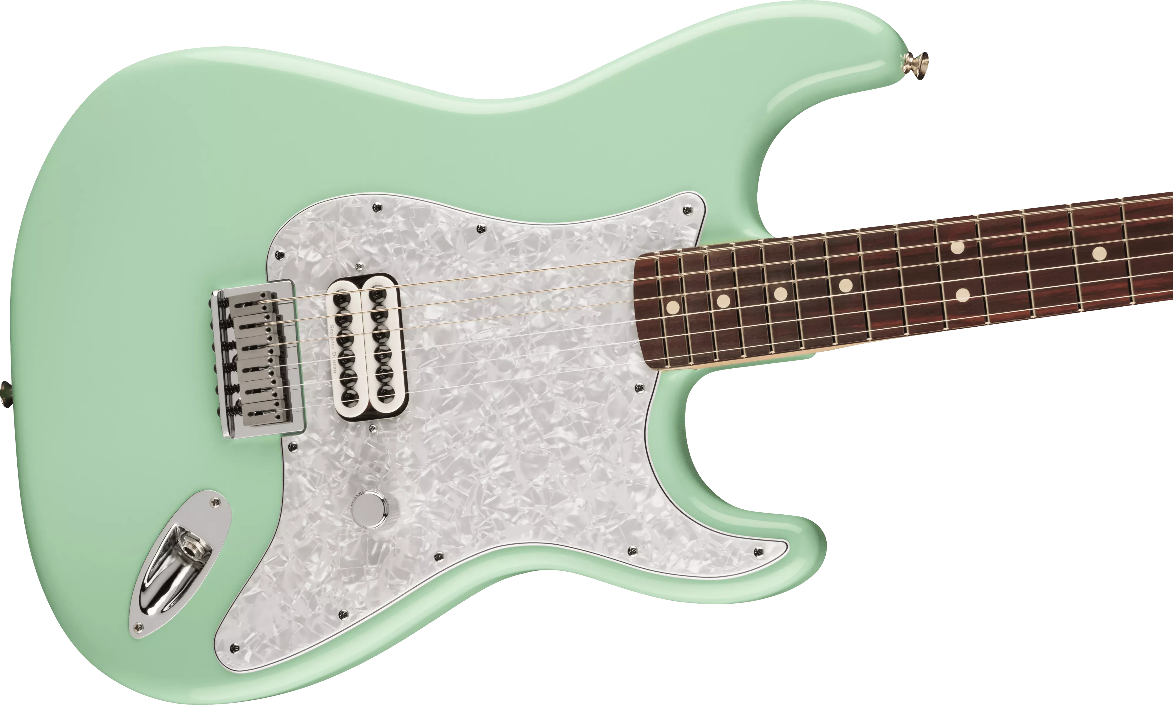 Fender Tom Delonge Signature Ltd (MEX, RW) - surf green E-gitarre