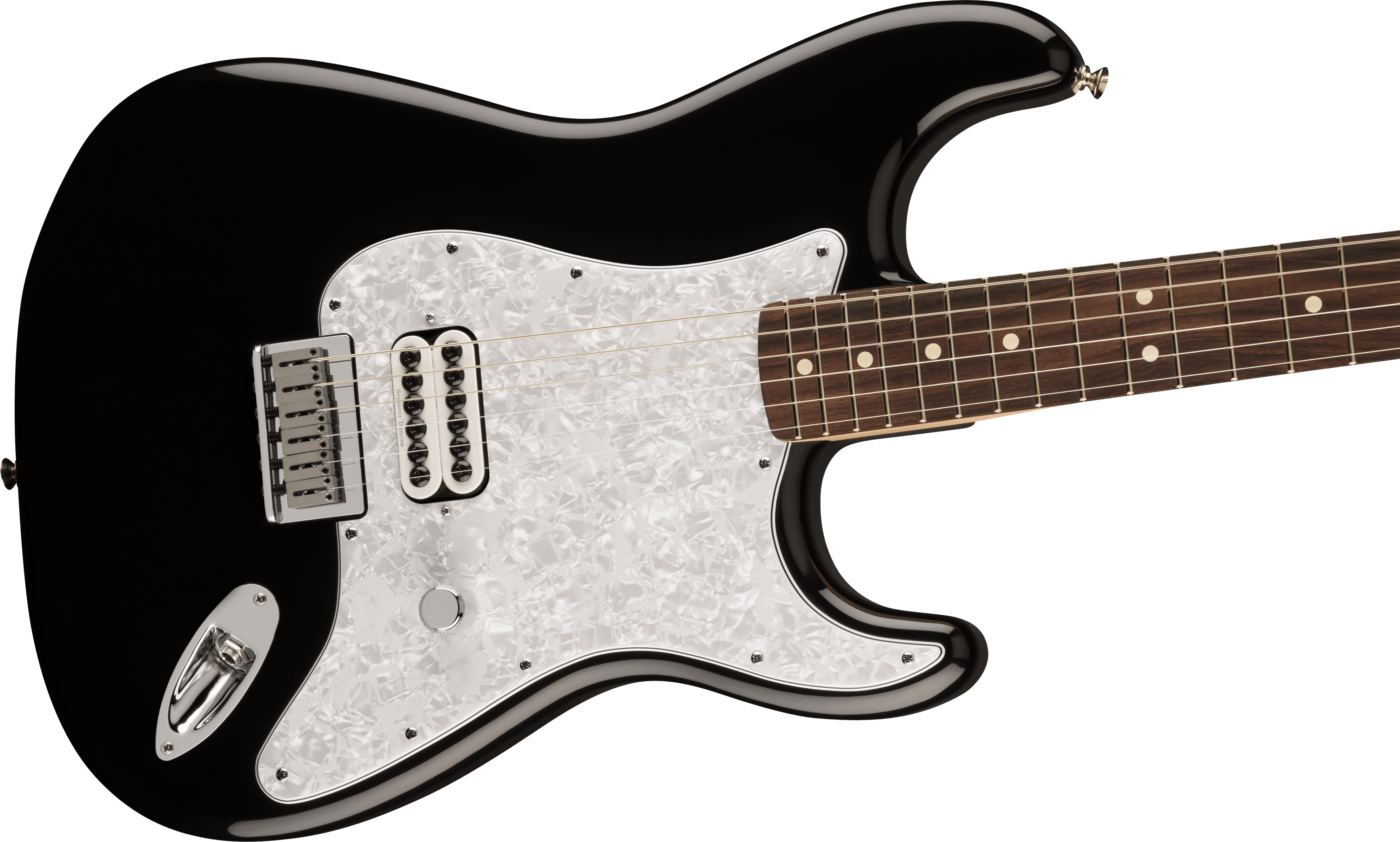 Fender Tom Delonge Ltd Mex Signature 1h Ht Rw - Black - E-Gitarre in Str-Form - Variation 3