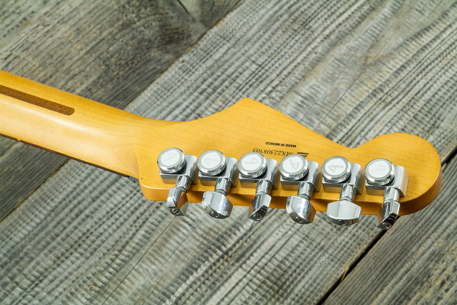 Fender Tom Morello Strat Mex Signature Hss Fr Rw #mx22308 - Black - E-Gitarre in Str-Form - Variation 13