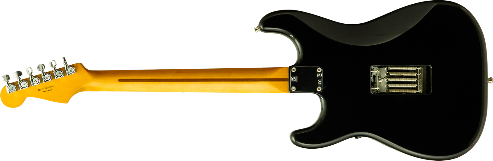 Fender Tom Morello Strat Mex Signature Hss Fr Rw #mx22308 - Black - E-Gitarre in Str-Form - Variation 1