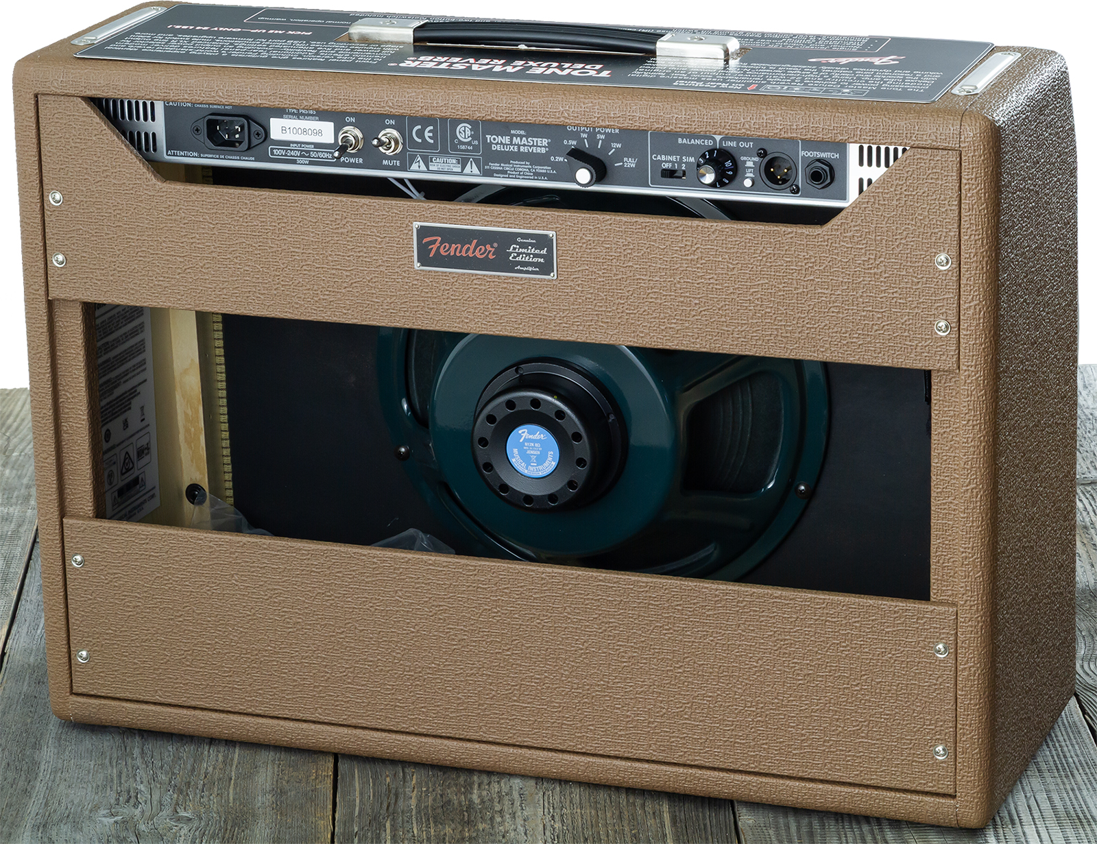 Fender Tone Master Deluxe Reverb Ltd 100w 1x12 Cocoa - Combo für E-Gitarre - Variation 1