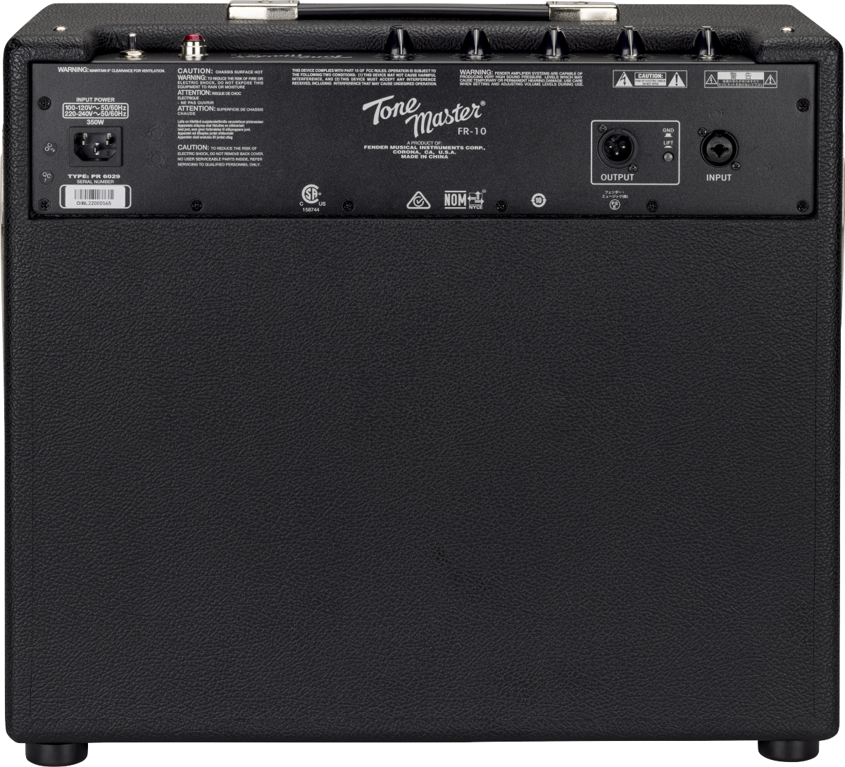 Fender Tone Master Fr-10 Powered Speaker Cab 1x10 1000w - Combo für E-Gitarre - Variation 1
