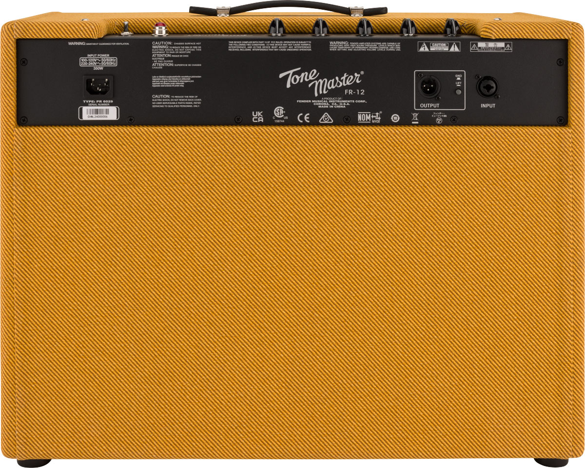 Fender Tone Master Fr12 Powered Speaker Cab 1x12 1000w Tweed - Combo für E-Gitarre - Variation 1