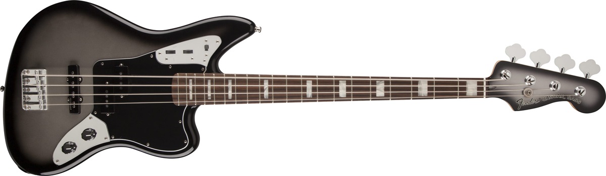 Fender Jaguar Bass Troy Sanders Signature - Silverburst - Solidbody E-bass - Variation 1