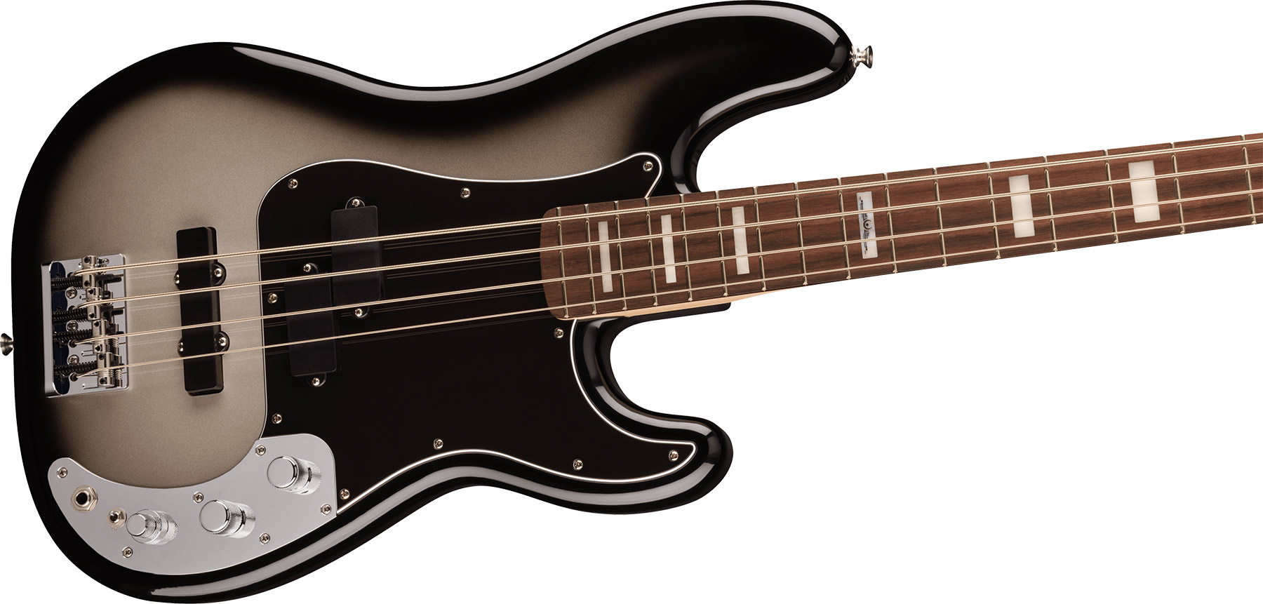 Fender Troy Sanders Precision Bass Signature Active Rw - Silverburst - Solidbody E-bass - Variation 2
