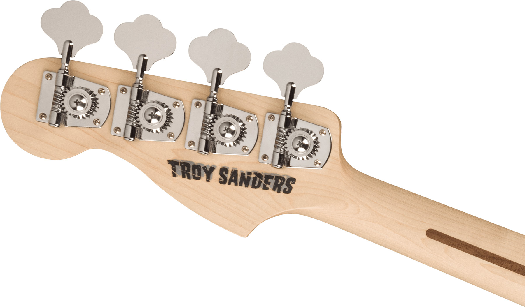 Fender Troy Sanders Precision Bass Signature Active Rw - Silverburst - Solidbody E-bass - Variation 3
