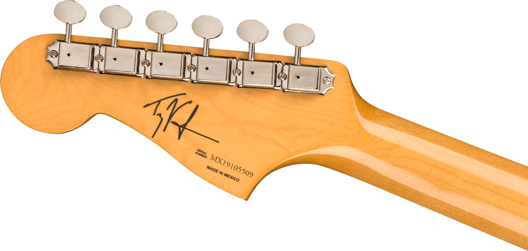 Fender Troy Van Leeuwen Jazzmaster Signature Mex Mn - Copper Age - Retro-Rock-E-Gitarre - Variation 3