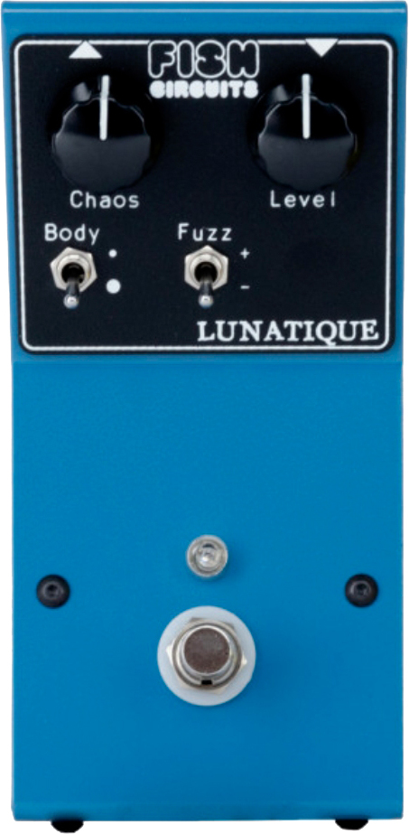 Fish Circuits Lunatique Fuzz Bleue - Overdrive/Distortion/Fuzz Effektpedal - Main picture