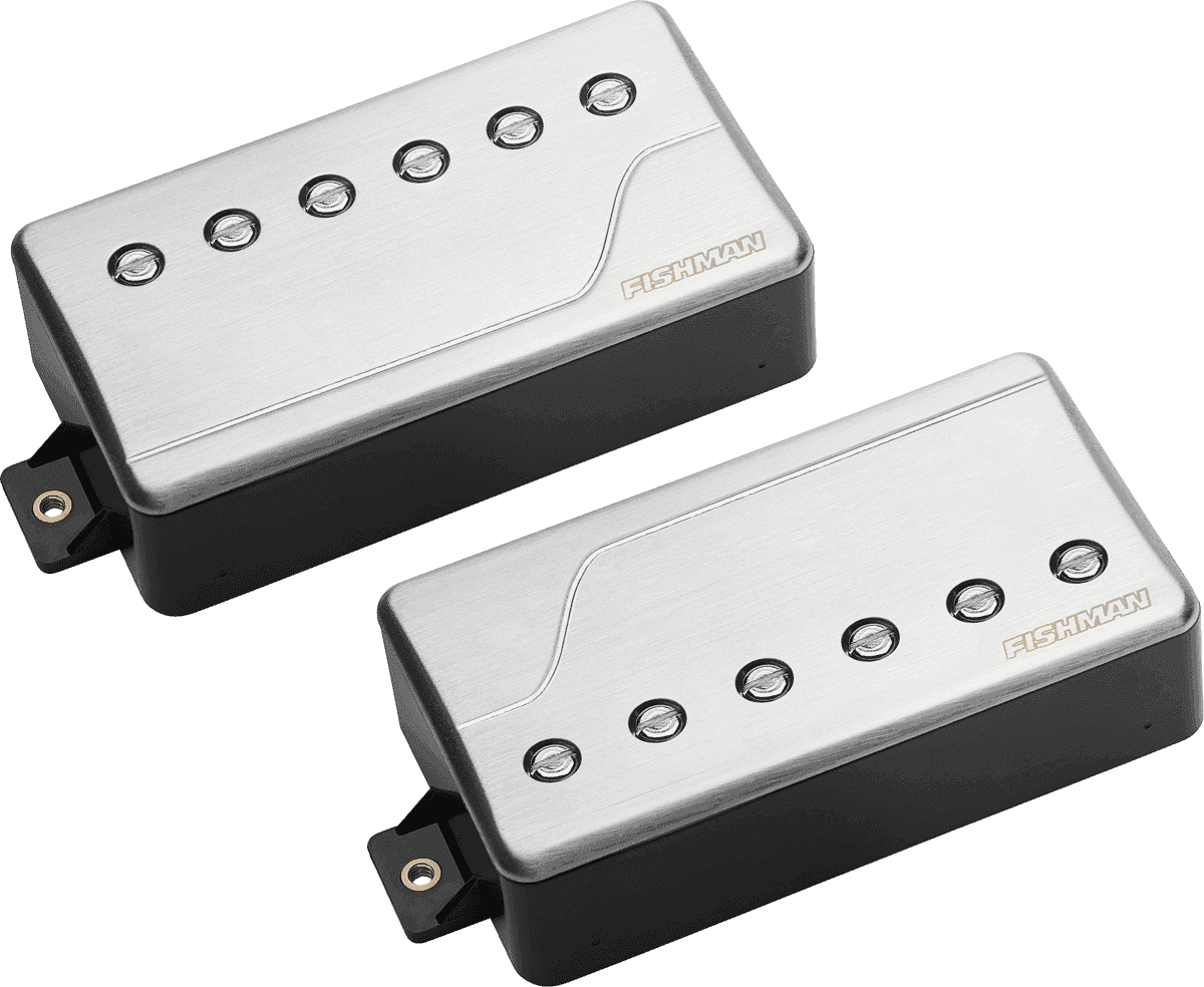 Fishman Fluence Classic Humbucker Set Brushed Stainless - Gitarre Tonabnehmer - Main picture