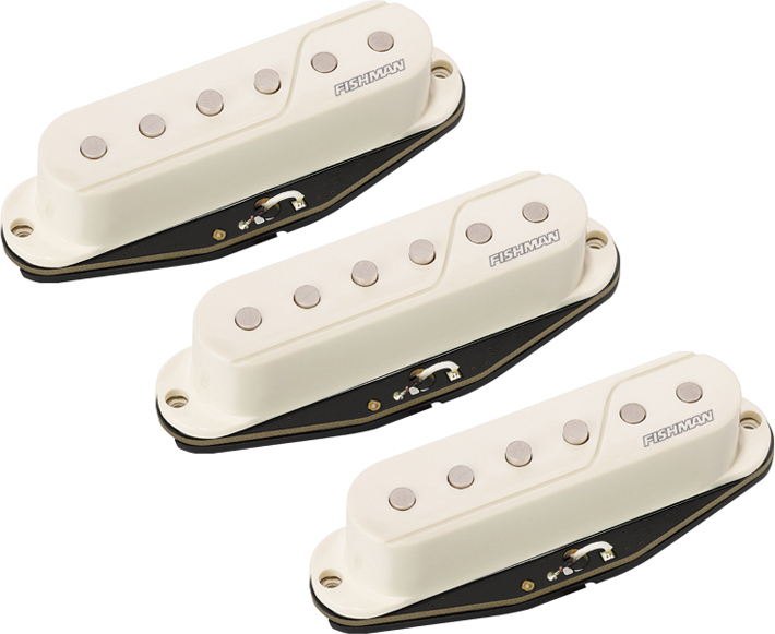 Fishman Fluence Strat Set White - Gitarre Tonabnehmer - Main picture