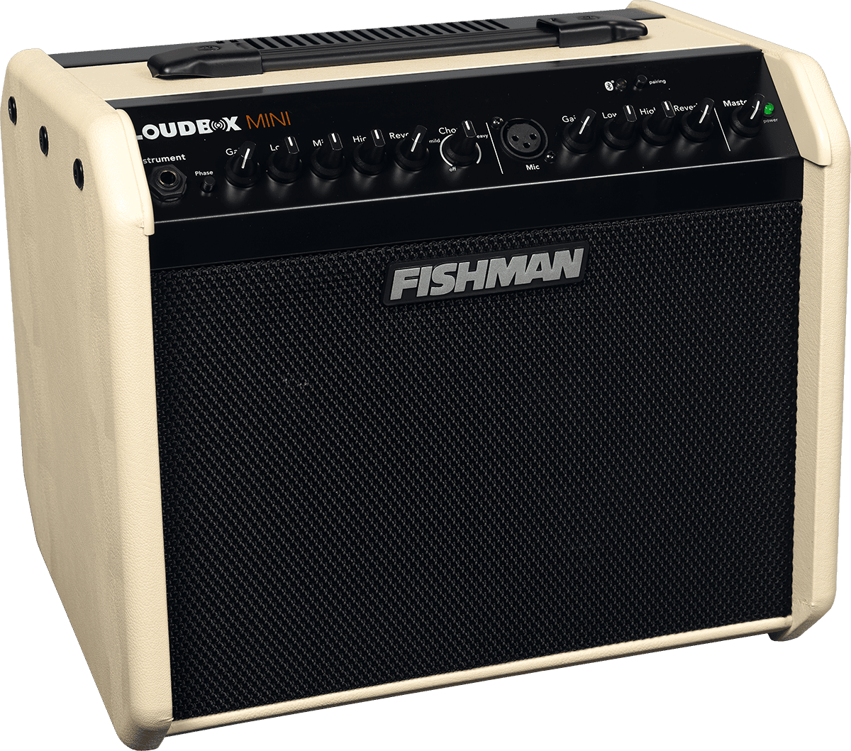 Fishman Loudbox Mini 60w Bluetooth - Cream - Mini Verstärker für Akustikgitarre - Main picture