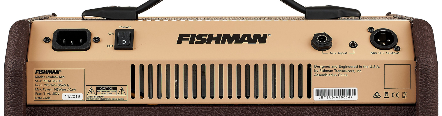Fishman Loudbox Mini 60w Bluetooth Brown - Combo für Akustikgitarre - Variation 4