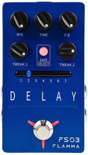 Flamma Fs03 Delay - Reverb/Delay/Echo Effektpedal - Main picture