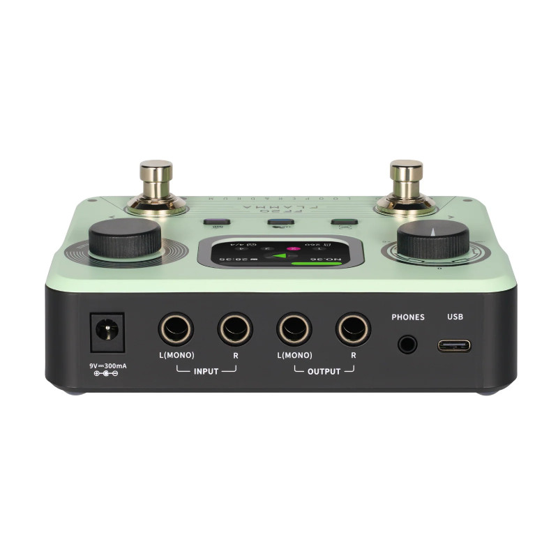 Flamma Ff20 Looper & Drum Machine Green - Looper Effektpedal - Variation 3