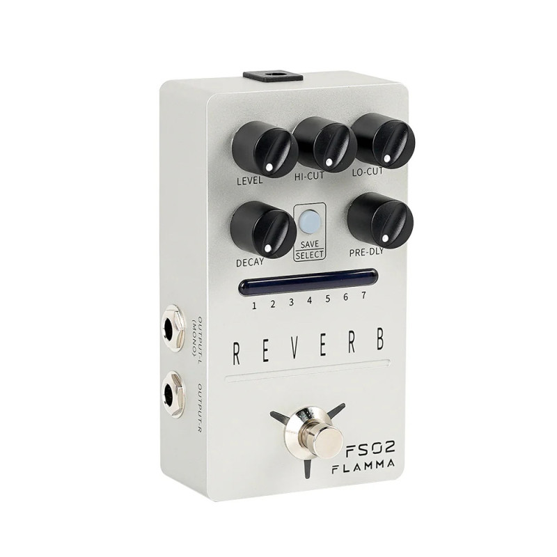 Flamma Fs02 Reverb - Reverb/Delay/Echo Effektpedal - Variation 1