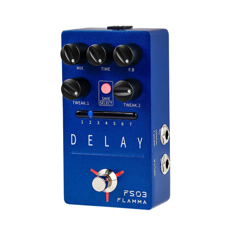 Flamma Fs03 Delay - Reverb/Delay/Echo Effektpedal - Variation 2
