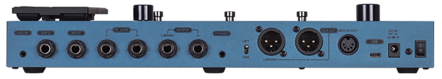 Flamma Fx200 Guitar Multi Effects Galaxy Blue - Multieffektpedal - Variation 3