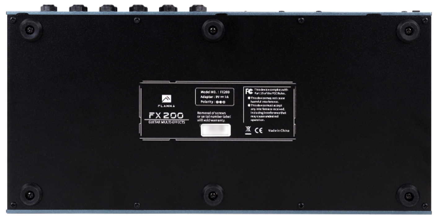 Flamma Fx200 Guitar Multi Effects Galaxy Blue - Multieffektpedal - Variation 5