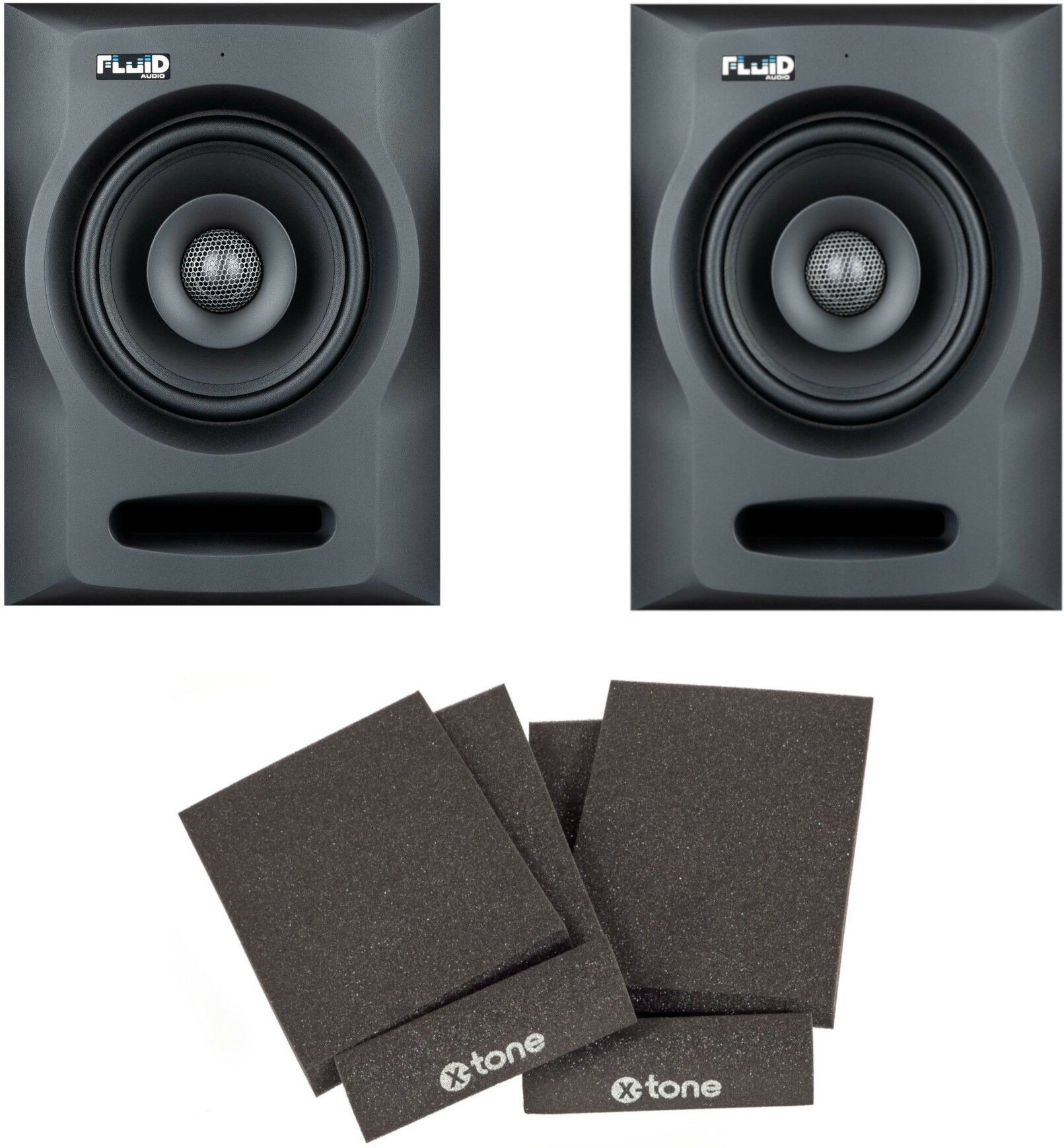 Fluid Audio Pack Paire De Fx 50 + Mousses Isolantes  X-tone Xi 7001 - Aktive studio monitor - Main picture