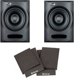 Aktive studio monitor Fluid audio Pack Paire de FX 80 + Mousses Isolantes  X-TONE xi 7001 - Pro stück