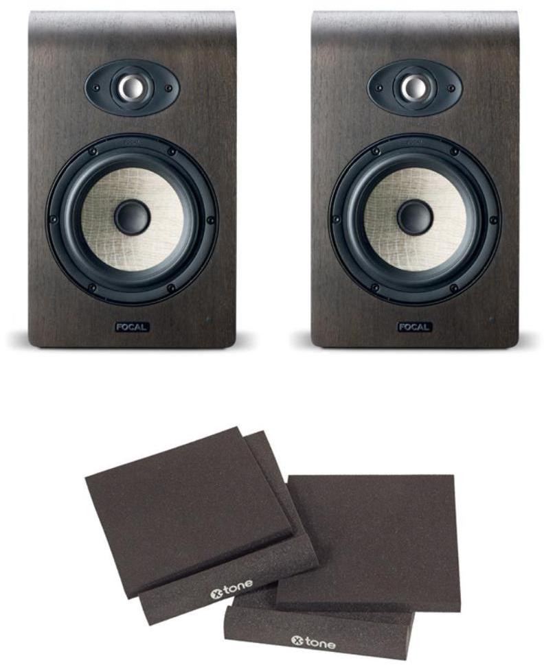 Aktive studio monitor Focal Shape 65 + X-TONE xi 7001 Mousse Isolante Moniteurs (Paire)