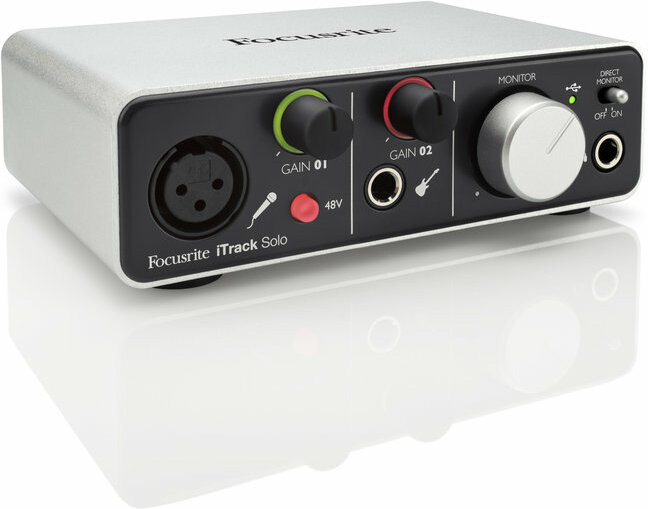 Focusrite Itrack Solo Lightning - Iphone / Ipad audio interface - Main picture