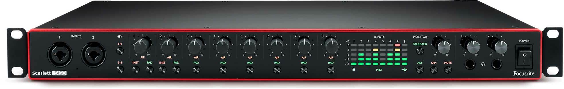 Focusrite Scarlett 18i20 G3 - USB audio interface - Main picture