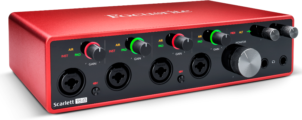 Focusrite Scarlett 18i8 G3 - USB audio interface - Main picture