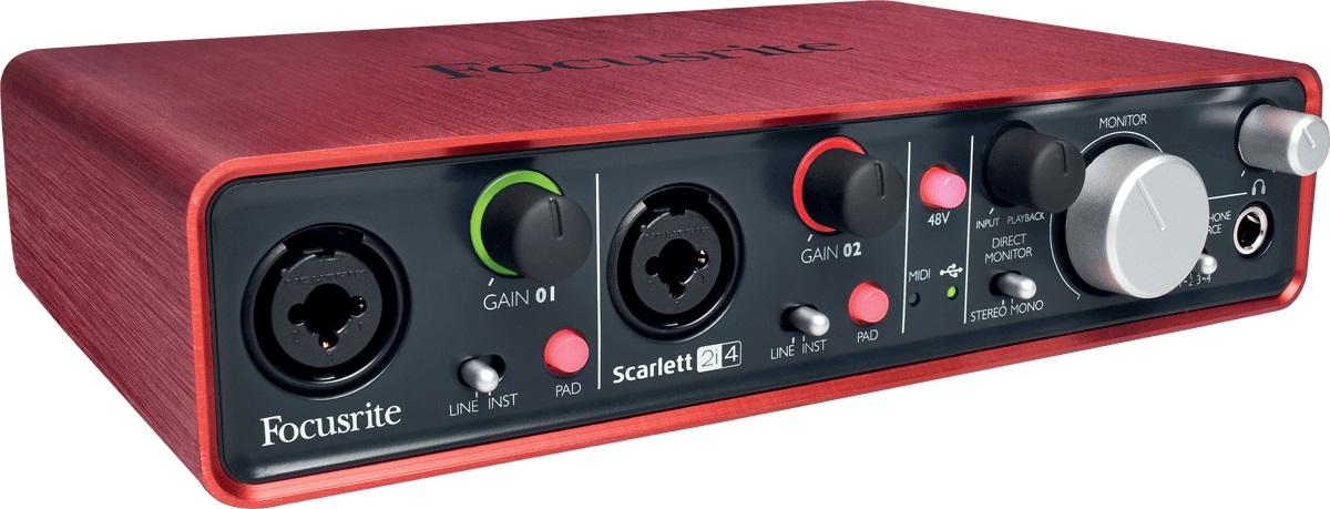 Focusrite Scarlett 2i4 - USB audio interface - Main picture