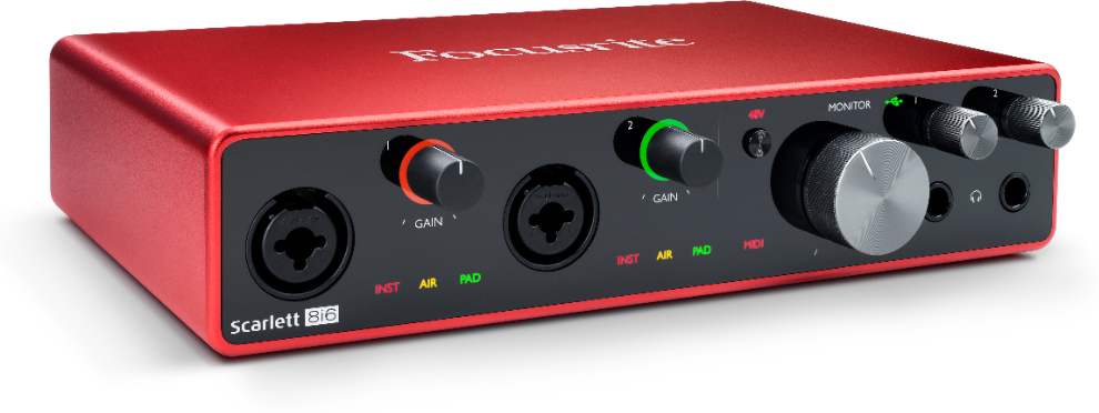 Focusrite Scarlett 8i6 G3 - USB audio interface - Main picture