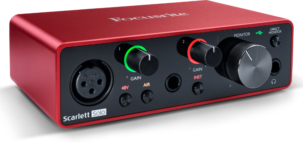 Focusrite Scarlett Solo G3 - USB audio interface - Main picture