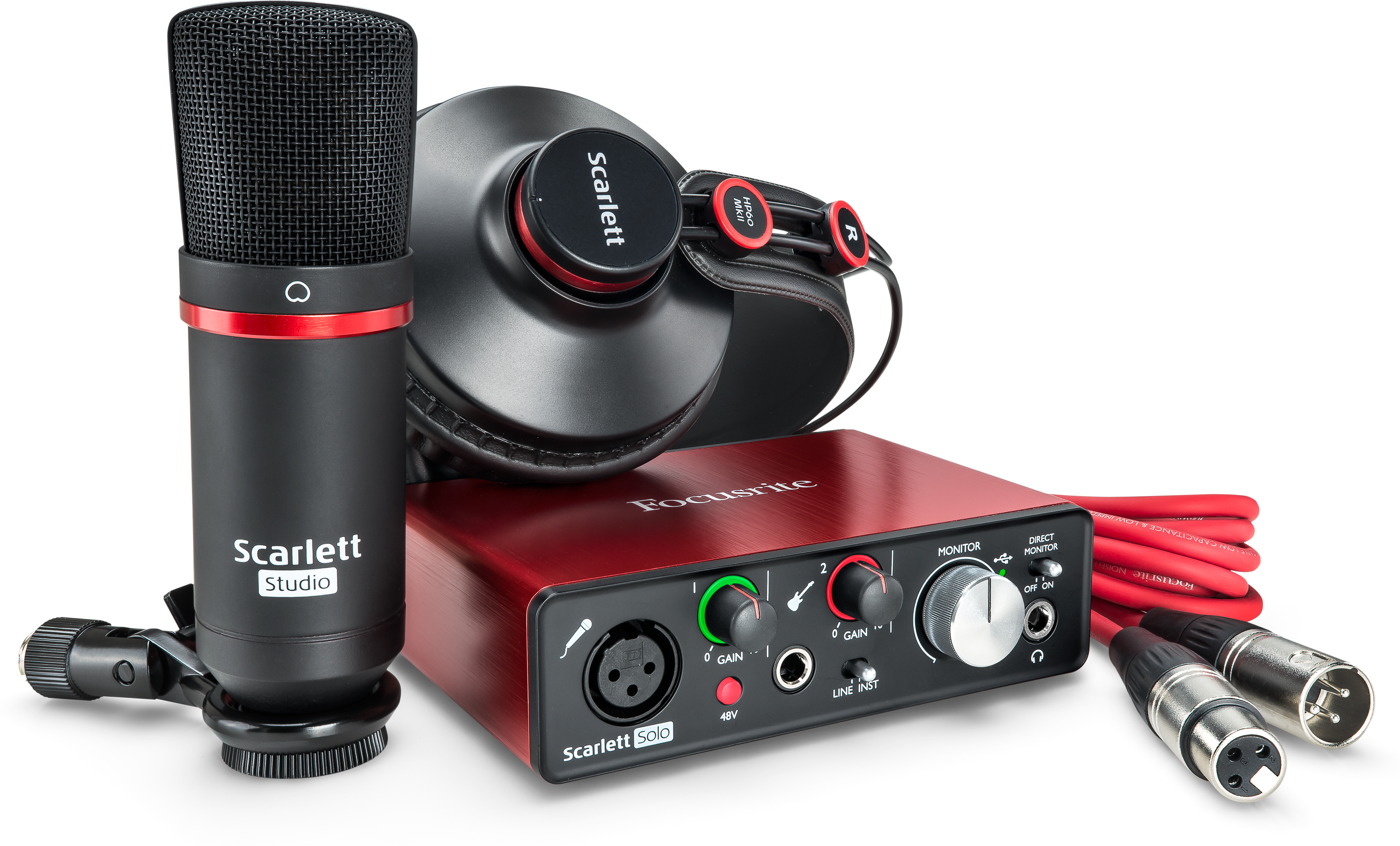 Focusrite Scarlett2 Solo Studio - - Home Studio Set - Main picture