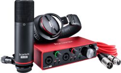 Home studio set Focusrite Scarlett 3 2i2 Studio