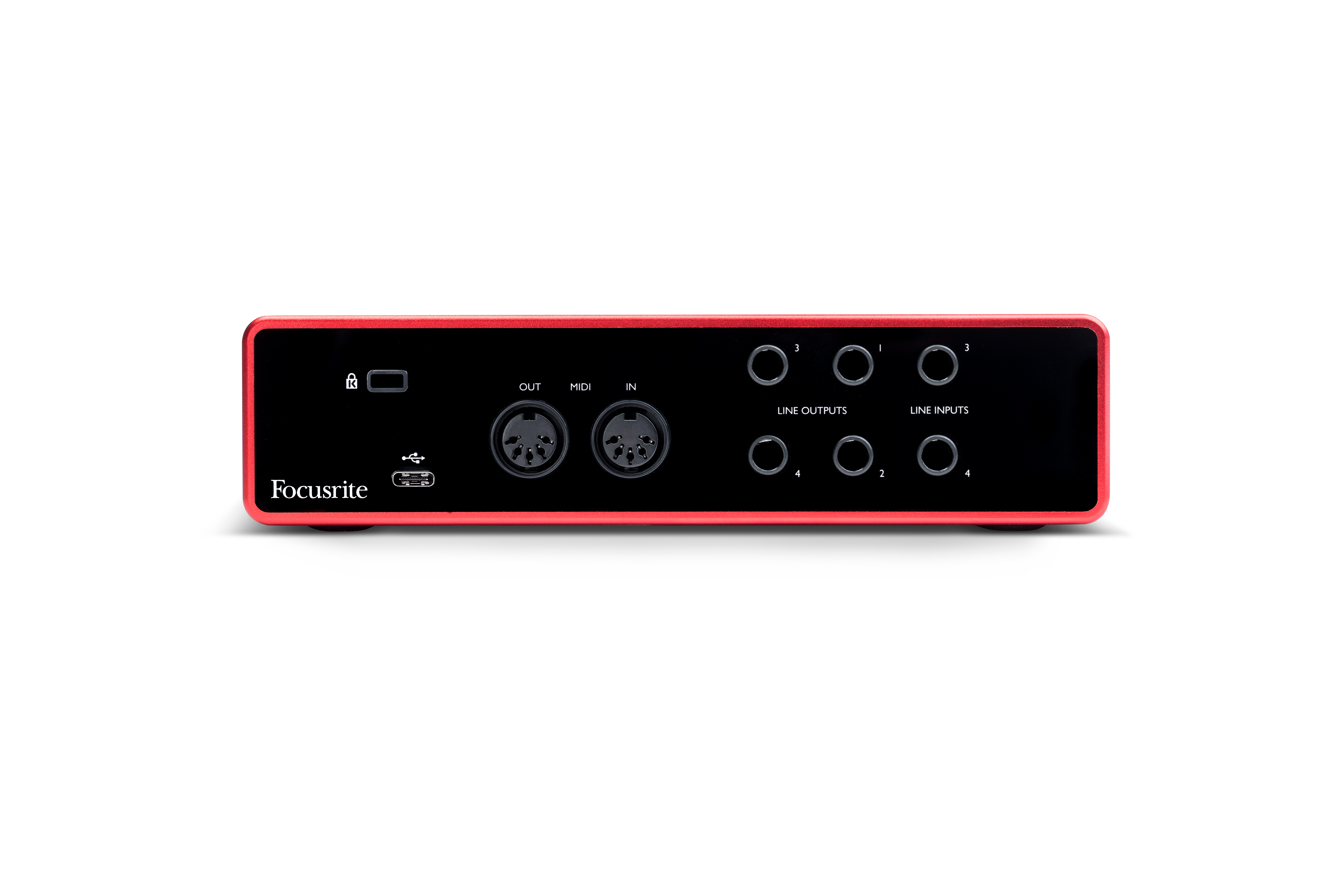 Focusrite Scarlett 4i4 G3 - USB audio interface - Variation 2