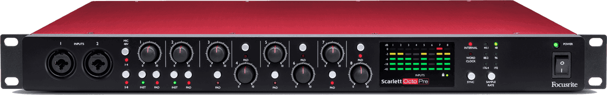 Focusrite Scarlett-octopre - Vorverstärker - Variation 2