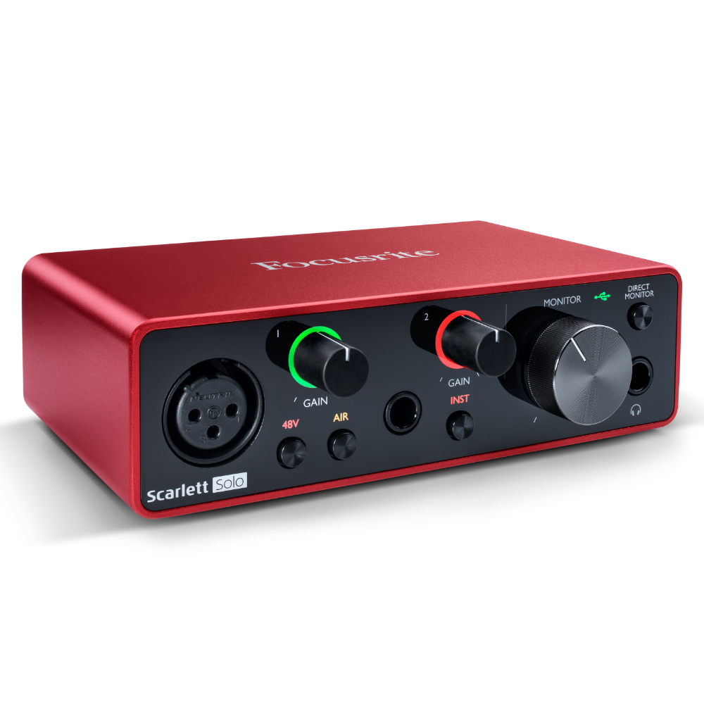 Usb Audio Interface Focusrite Scarlett Solo G3
