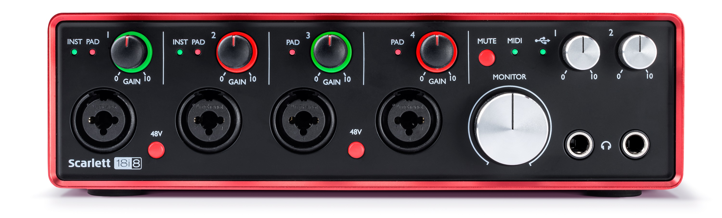 Focusrite Scarlett2 18i8 - USB audio interface - Variation 1