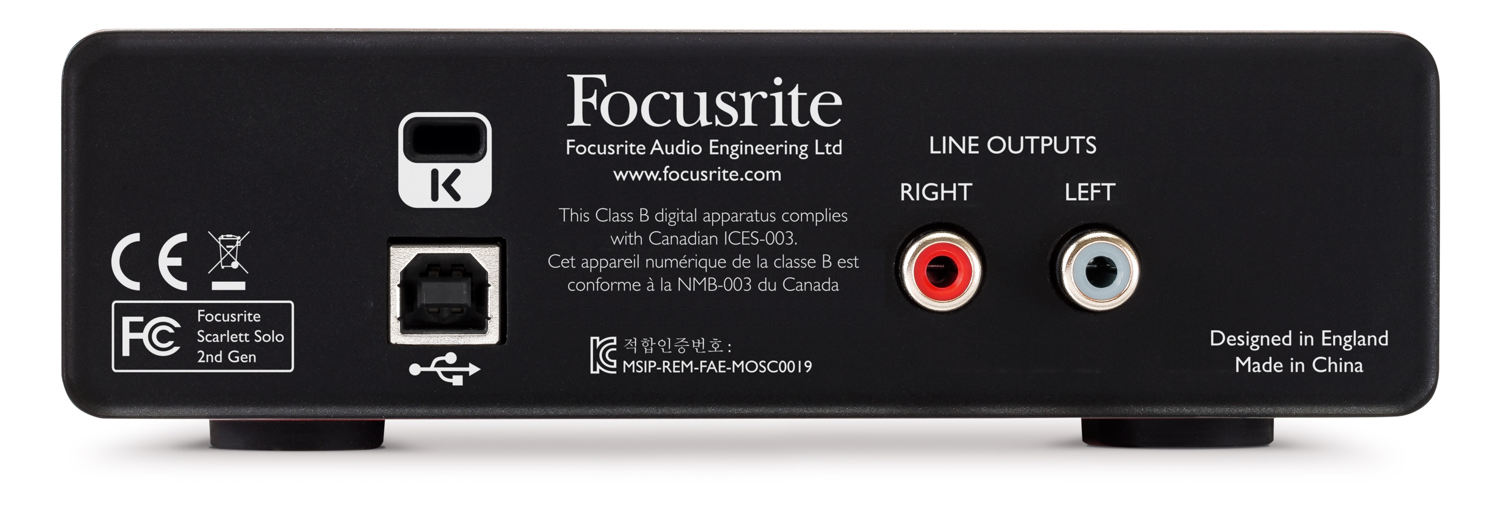 Focusrite Scarlett2 Solo - USB audio interface - Variation 2