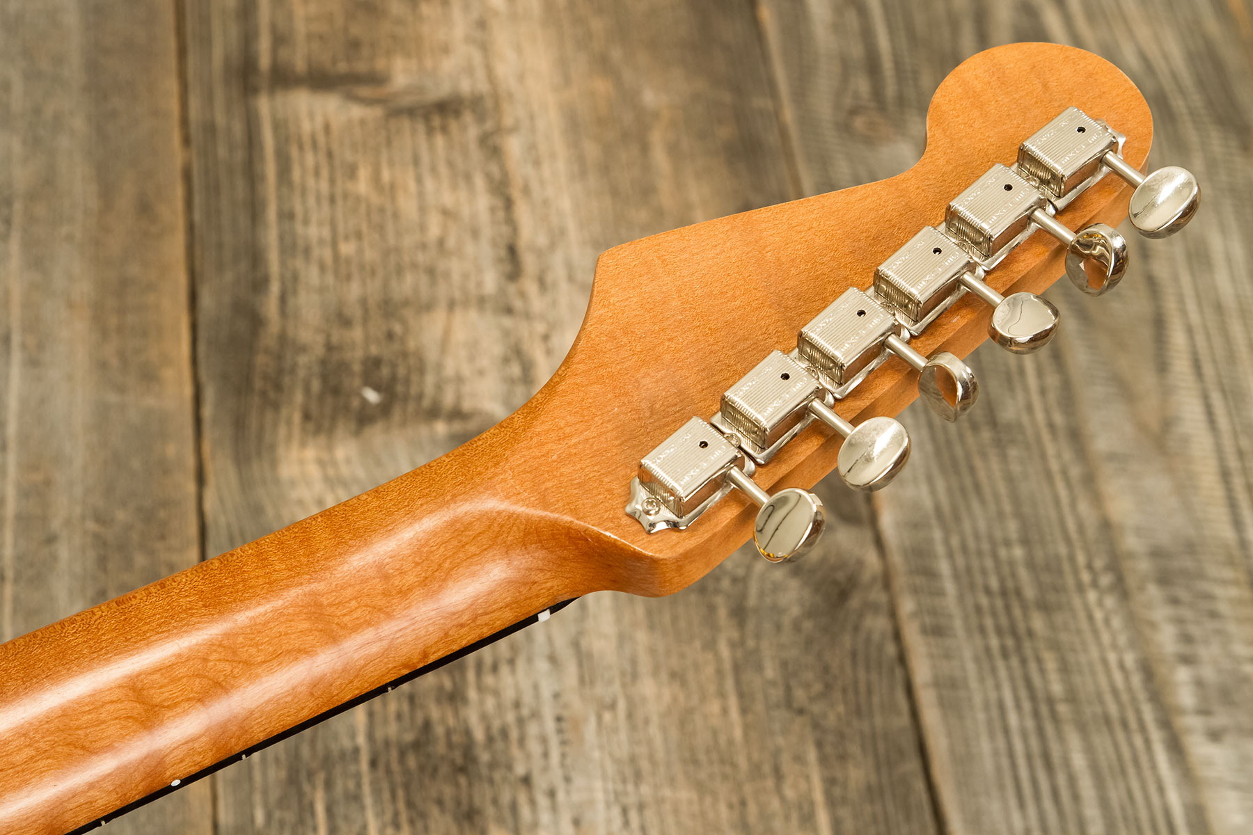 Folreden Guitars Custom Order Strat 3s Trem Rw #090815 - Relic Golden Yellow Sparkle - E-Gitarre in Str-Form - Variation 10