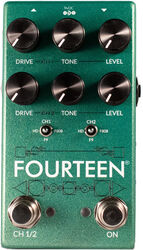 Overdrive/distortion/fuzz effektpedal Fortin amps Fourteen Dual Boost Overdrive