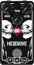 Overdrive/distortion/fuzz effektpedal Fortin amps Hexdrive