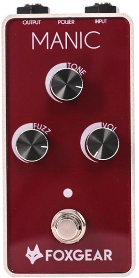 Foxgear Manic Fuzz - Overdrive/Distortion/Fuzz Effektpedal - Main picture