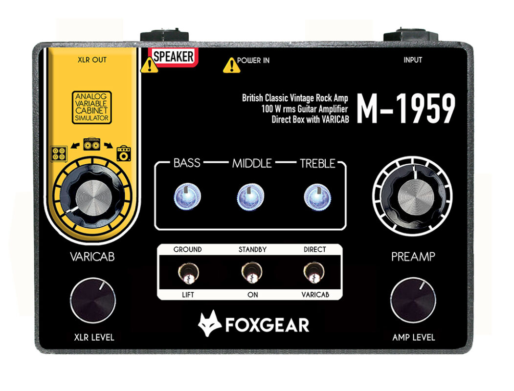 Foxgear M-1959 Miniamp 100w 4 Ohm - E-Gitarre Topteil - Main picture