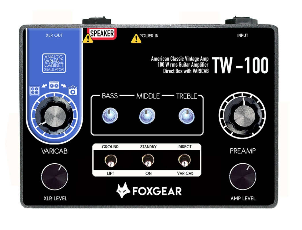 Foxgear Tw-100 Miniamp 100w 4 Ohm - E-Gitarre Topteil - Main picture