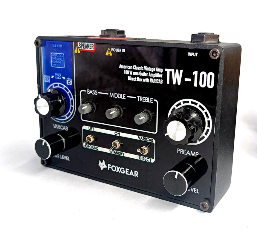 Foxgear Tw-100 Miniamp 100w 4 Ohm - E-Gitarre Topteil - Variation 2