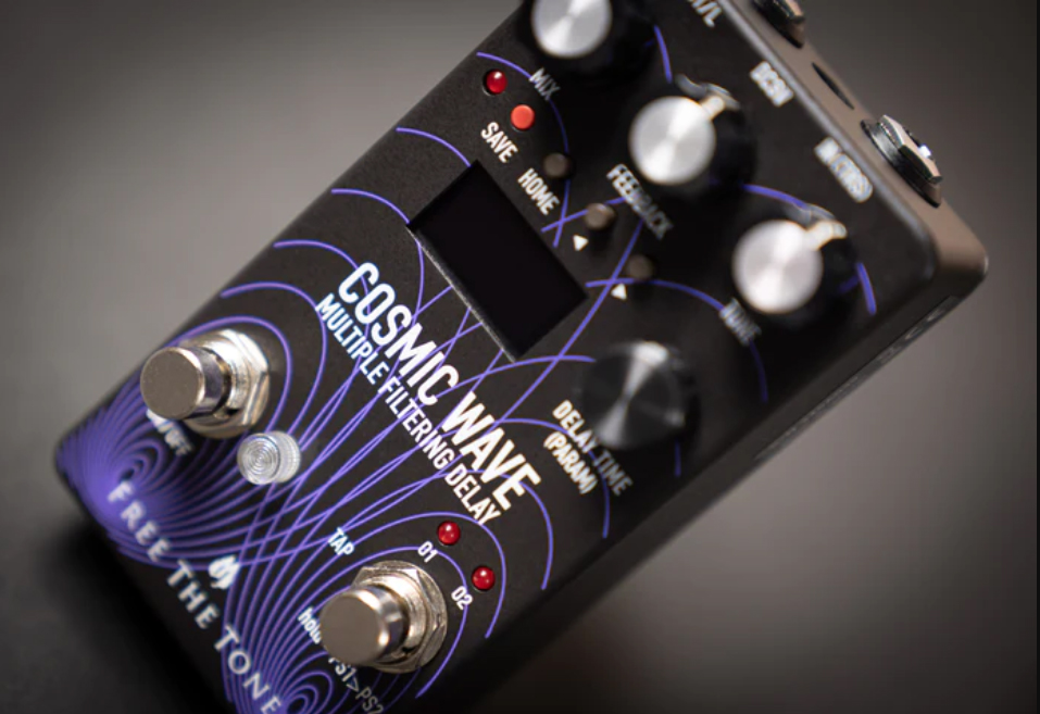 Free The Tone Cosmic Wave Cw-1y Multiple Filtering Delay - Reverb/Delay/Echo Effektpedal - Variation 1